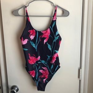 ModCloth floral one piece swimsuit